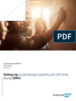 Setting Up (2NV) : Guided Buying Capability With SAP Ariba Buying