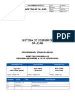 PG-HES-01 Directrices Programa SSO