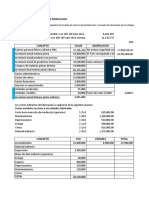 Ejercicio Estado de Costo de Produccion, Mejía López Natalia Andrea