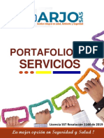 Portafolio de Servicios Arjo 2022