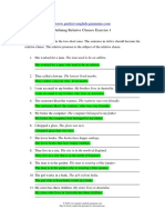 Defining Relative Clauses Exercise 1: May Be Freely Copied For Personal or Classroom Use