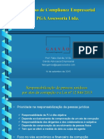 2º Curso de Compliance Empresarial - Pga Assessoria