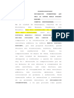 Declaracion Juramentada