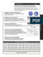 Access Tools Manual 2009-2010