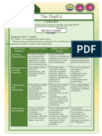 Course 3: The Deped Teacher