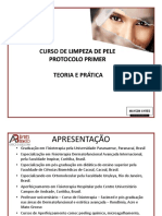 Curso de Limpeza de Pele 2018