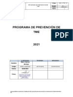 Programa de Prevención de TME