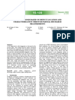 Cable Diagnosis Based On Defect Location and Characterization Through Partial Discharge Measurements