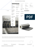 Carbon Fiber Beam Reinforcement Calculation