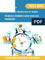 Free E-Book: For RBI Gr. B Economic & Social Issues (ESI) Preparation