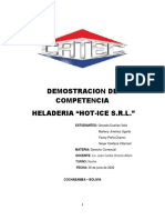 Trabajo-Competencias Heladeria Hot - Ice