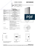 Indoor Multi-Band Directional Antenna Vertical Polarization Half-Power Beam Width Integrated Combiner