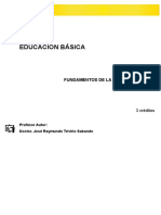 UNIDAD I 2022. FUNDAMENTOS DE LA NEUROEDUCACIÓN (Ed. Inicial y Básica)