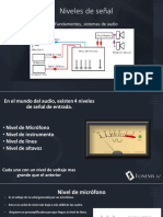 Niveles de Señal