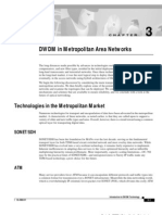 DWDM in Metropolitan Area Networks