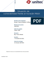 S2-Tarea 2.1 Situación de Vulnerabilidad Frente Al Huracán Mitch