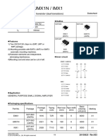 Emx1 / Umx1N / Imx1: General Purpose Transistor (Dual Transistors)