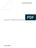 Appendix E: VISSIM Model Calibration Summary: Core of Rosslyn Transportation Study Existing Conditions Report - Appendix