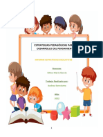 Informe Estrategia Educativas