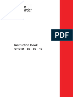 CPB 20-40 Instruction Book