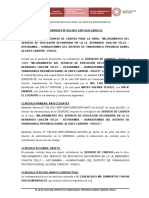 Contrato #016-2021 Servicios Cadista Obra