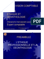 CHAP 2 Code D - Éthique Professionnelle