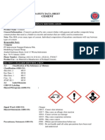 MSDS Cement Tiga Roda - Dec 2019