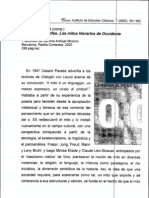 La Mirada de Orfeo. Los Mitos Literarios de Occidente