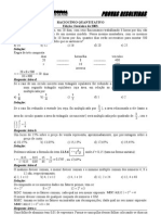 OK - Raciocinio Logico e Quantitativo Resolvidas - ANPAD 2003