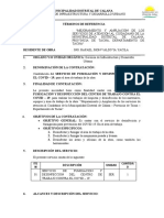 TDR N°011 - Serv. de Fumigacion y Desinfeccion