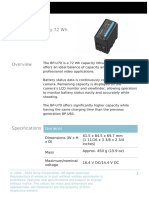 Lithium Ion Battery 72 WH: General