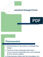 1 - Pharmaceutical Dosage Forms