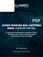 Como Montar Uma Carteira Com 100k