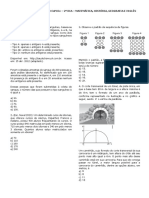 1º SIMULADO EsPCEx - 2º DIA - MATEMÁTICA, HÍSTORIA, GEOGRAFIA E INGLÊS