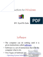 Introduction To Windows