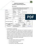 1-S - Silabo Sistemas y Contextos Educativos - Aula Virtual