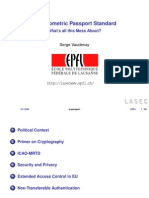 The Biometric Passport Standard - Mrtd-cs08prt