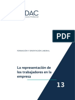 Tema 13 - La Representación de Los Trabajadores en La Empresa