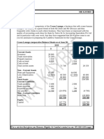 Exercise 2 (Cashflow Statements)