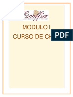 Modulo I Escoffier