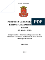 Proposta Curricular - História