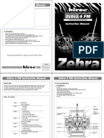 Hitec Zebra 4ch Transmitter Manual