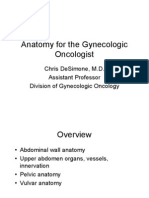 Anatomy For The Gynecologic Oncologist