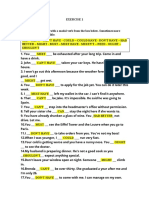 Modal Verbs Exercises