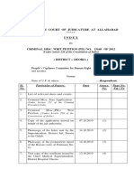 Cr. Miscellaneous Writ Petition Allahabad