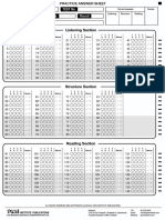 Toefl Itp Answer Sheet Tgre