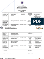 Action Plan - Shs - Filipino