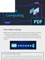 Mobile Computing