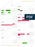 Calendario Escolar Sena 2021 2022 PDF