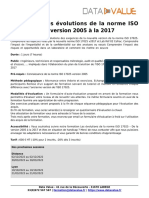 Formation Les Évolutions de La Norme ISO 17025 &#8211 de La Version 2005 À La 2017 - Data Value